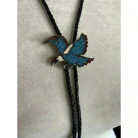 Western Vintage Tie Eagle - Picture 3 of 6